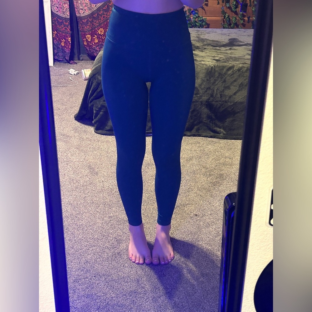Leggins, brand: Zobha, size small, color emerald green